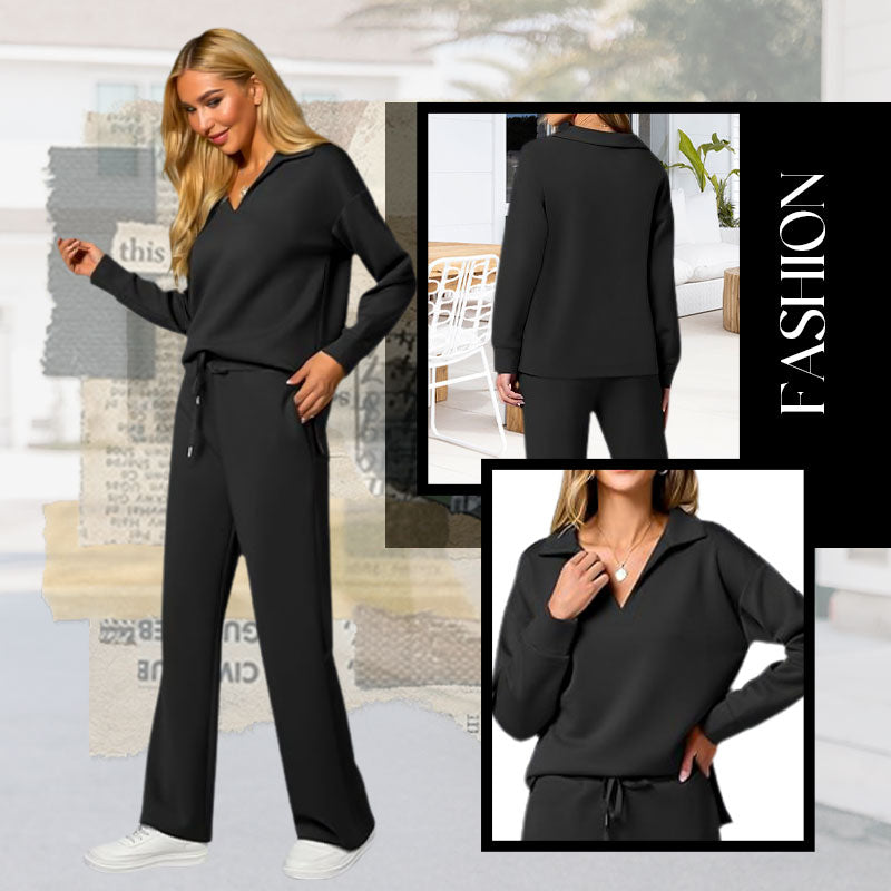 🎁¡Venta caliente 50% DESCUENTO⏳ Conjuntos de 2 piezas para mujer, sudaderas casuales de manga larga