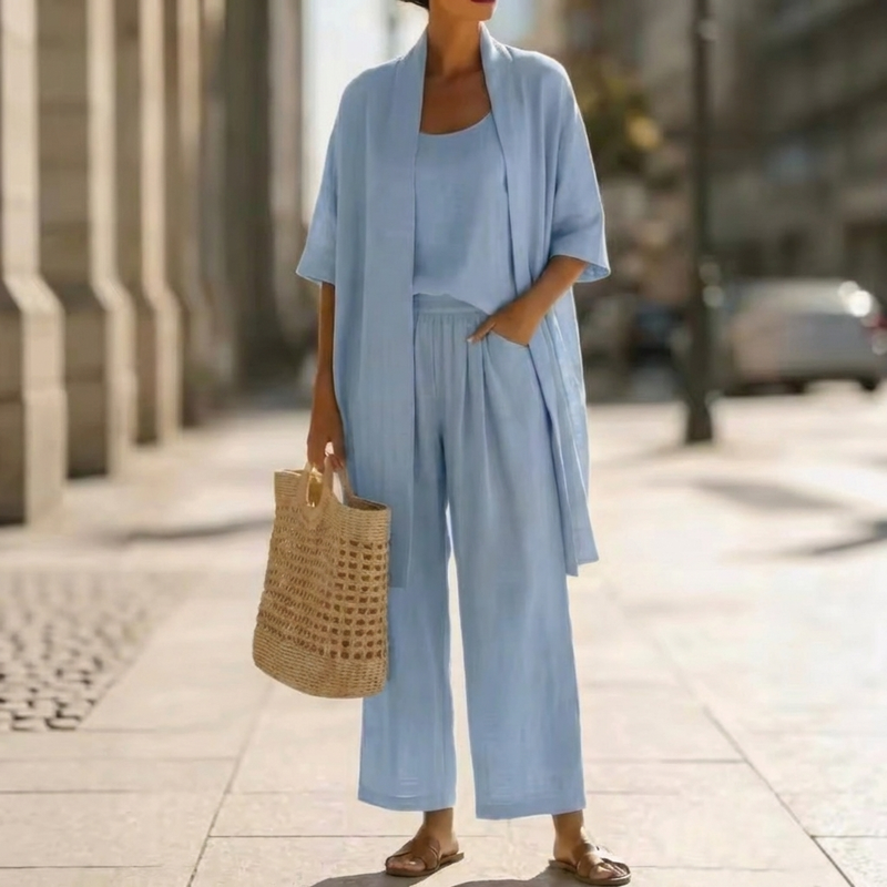 Abigail | Conjunto Elegante de Tres Piezas
