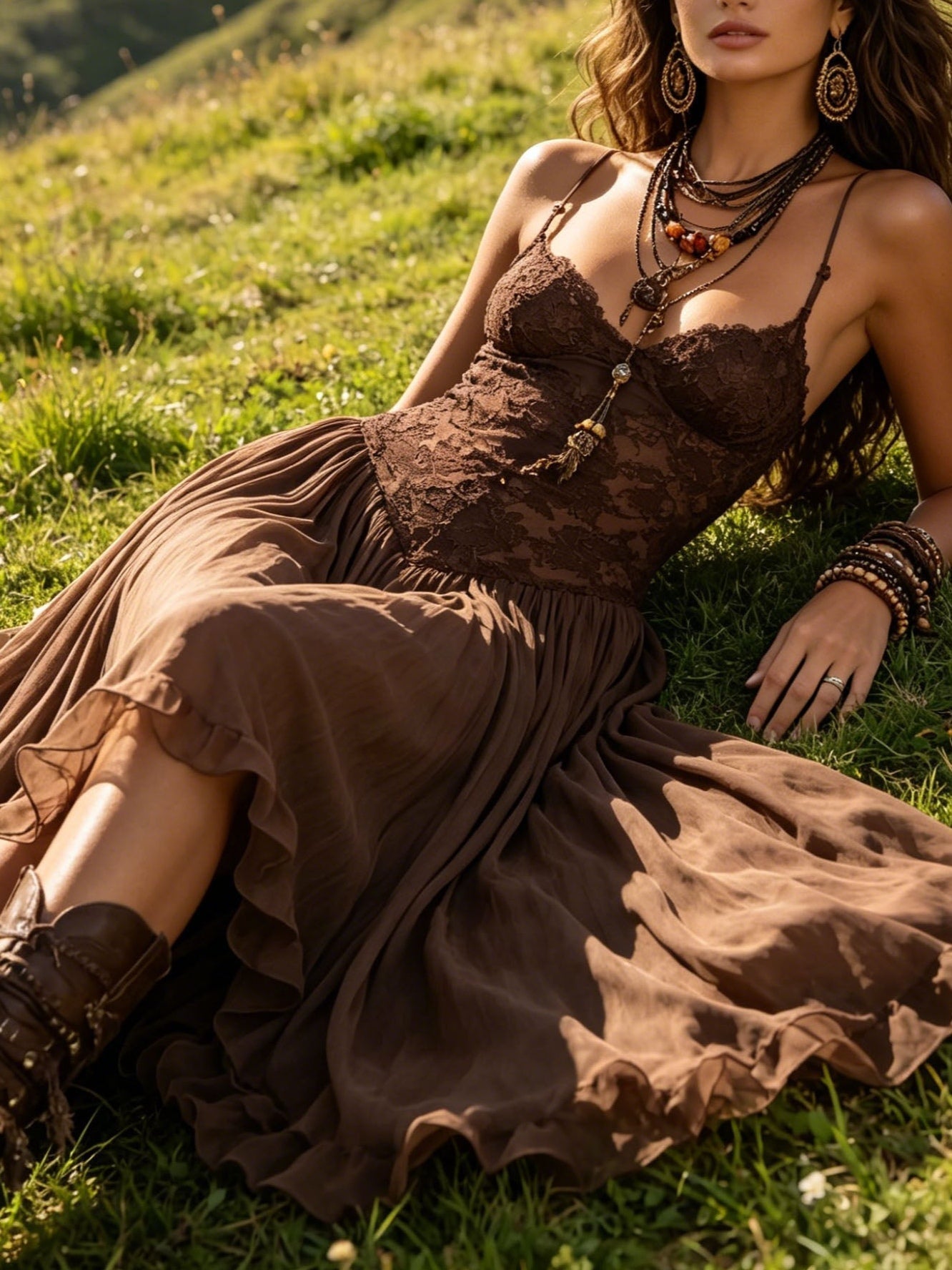 Lorella – Vestido Encanto Boho - Zevra Collection