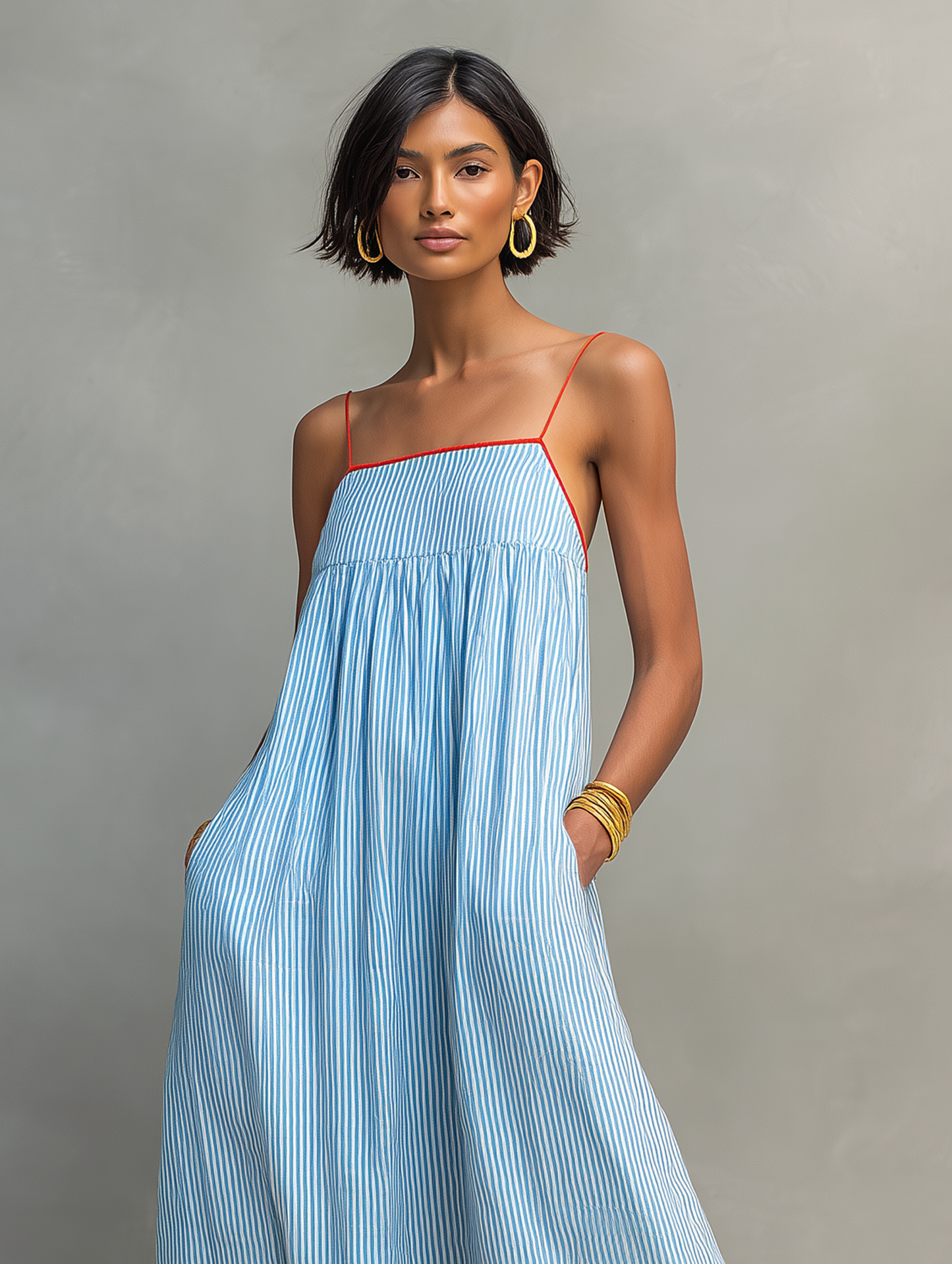 Aurora – Vestido Brisa Mediterránea - Zevra Collection