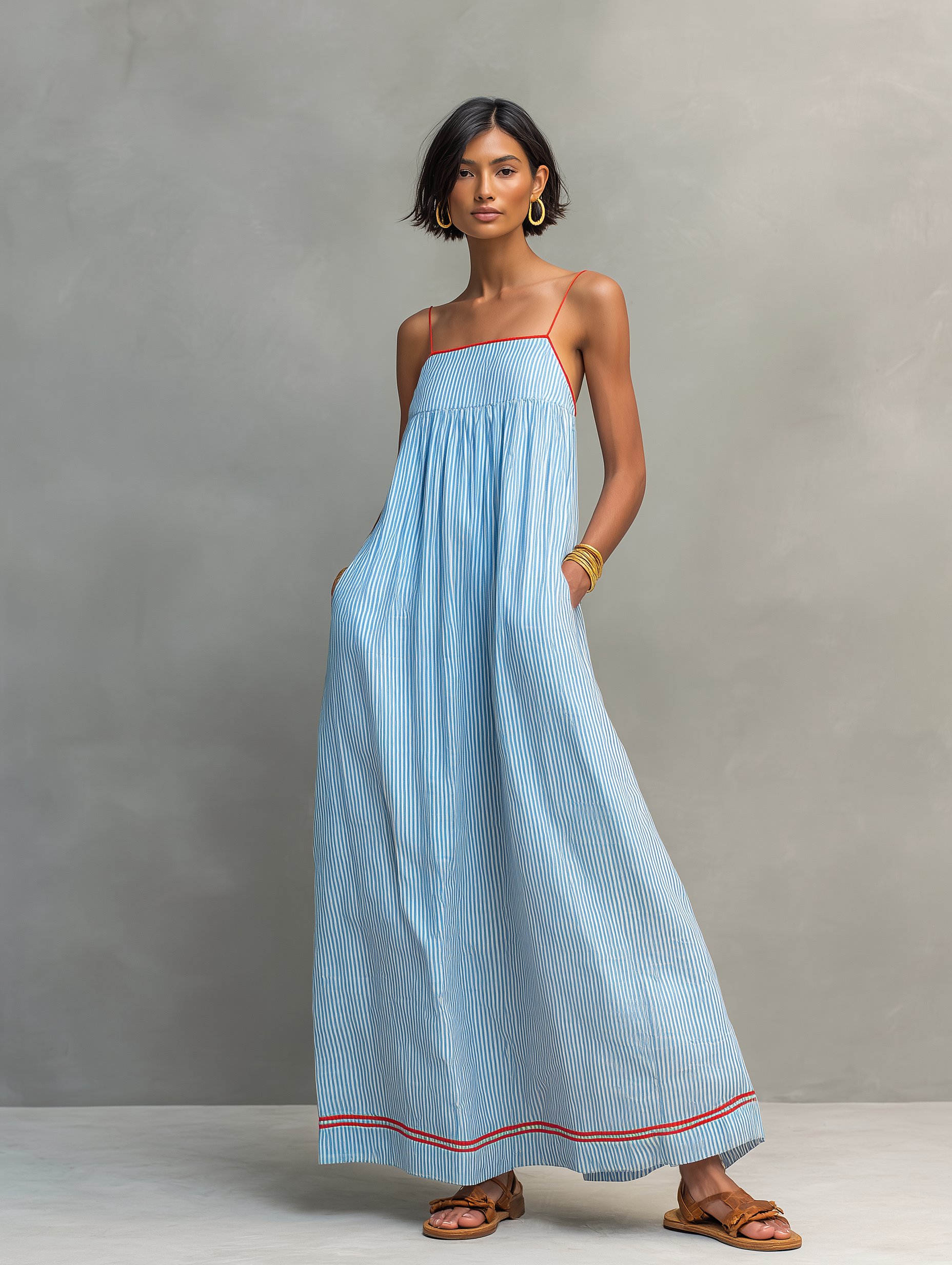 Aurora – Vestido Brisa Mediterránea - Zevra Collection