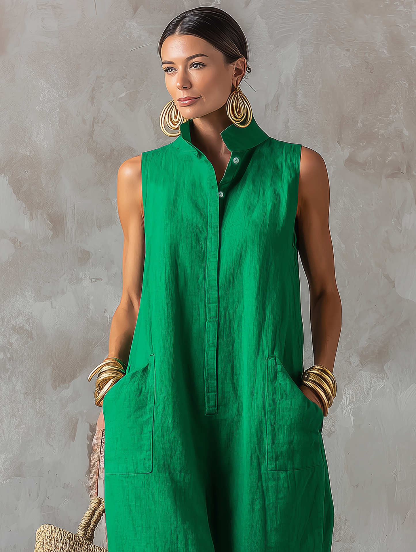 Carla – Mono Verde Esmeralda - Zevra Collection