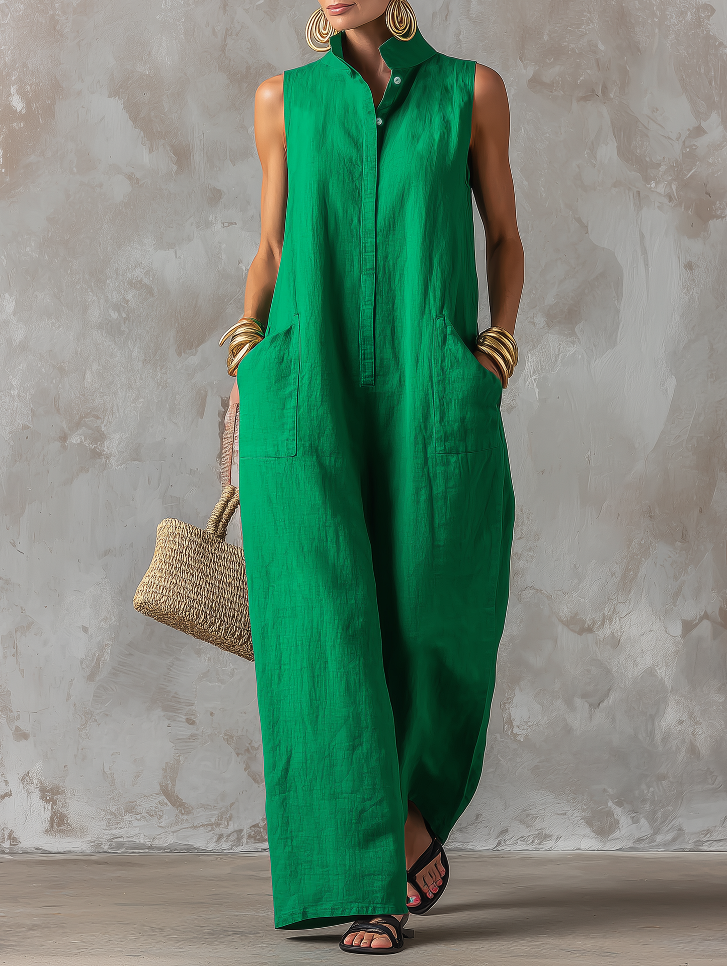 Carla – Mono Verde Esmeralda - Zevra Collection