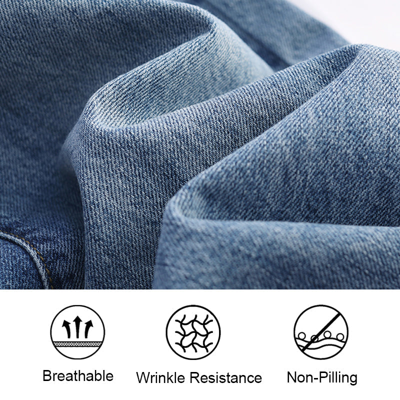 Apto para todo tipo de cuerpo👖Vaqueros de alta elasticidad con control de abdomen