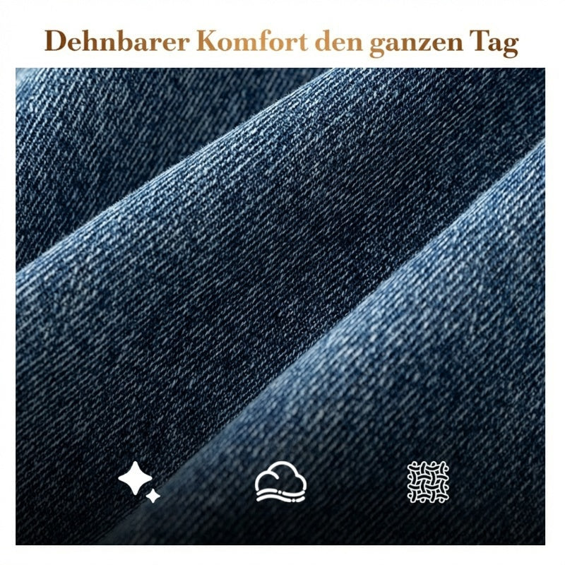 💕Novedad de primavera👖Vaqueros elásticos de campana de tiro alto