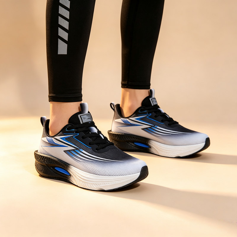 Men's Breathable Gradient Shock-Absorbing Sports Shoes