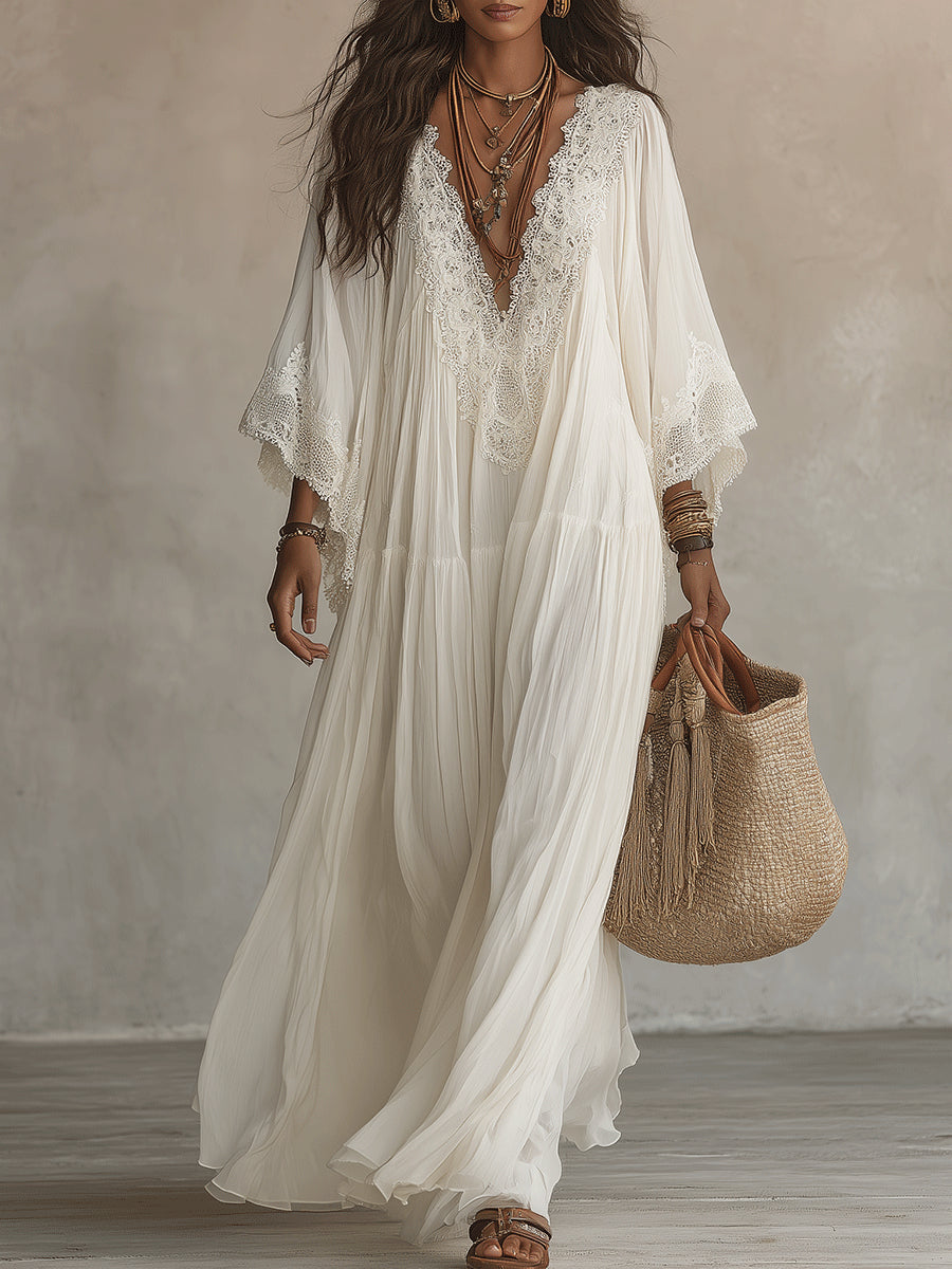 Anna – Vestido Perla Blanca color Blanco - Zevra Collection