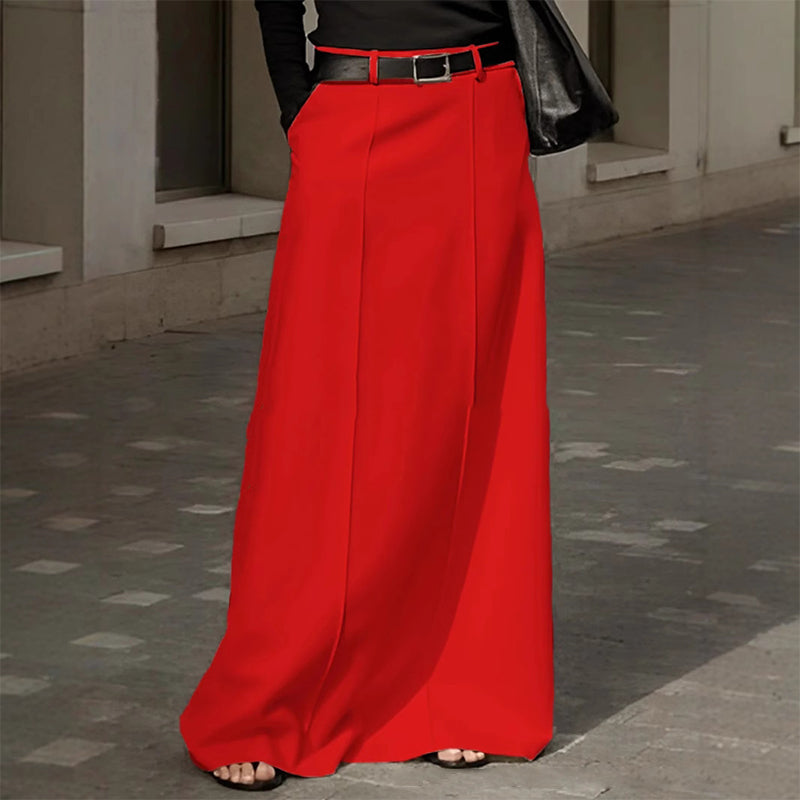 Falda maxi de gasa – Amplia y elegante, retro y de cuento 🧚
