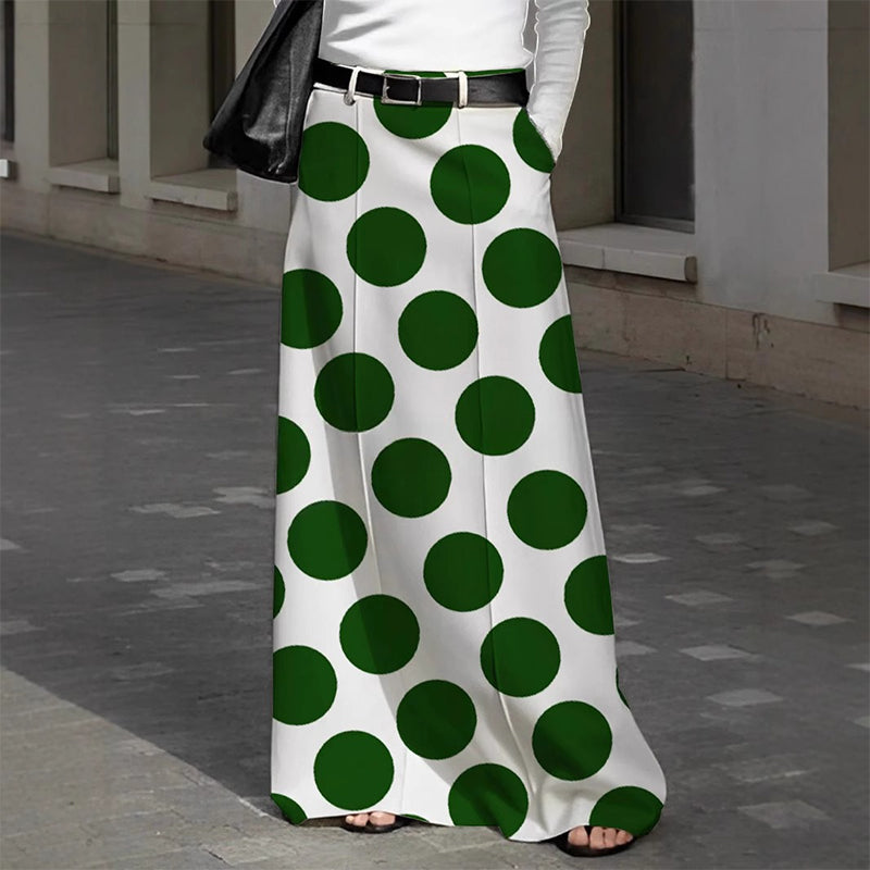 Falda maxi de gasa – Amplia y elegante, retro y de cuento 🧚